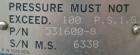 Used Chemineer Agitator Seal, Part #531600-8.  2