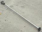 Used Agitator Shaft, 316 Stainless Steel. 1'' Diameter x 62-3/4'' long shaft with a 3'' diameter plastic impeller. 4-3/4'' O.D. (4) 1/2'' diameter hole mounting flange on approximate 2-5/8'' centers