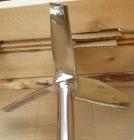 Unused- Lightnin Agitator Shaft, 316 Polished Stainless Steel. 1-1/4