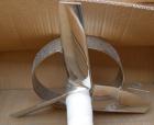 Used Unused- Lightnin Agitator Shaft, 316 Polished Stainless Steel. 1-1/2