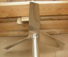 Used Unused- Lightnin Agitator Shaft, 316 Polished Stainless Steel. 1-1/2