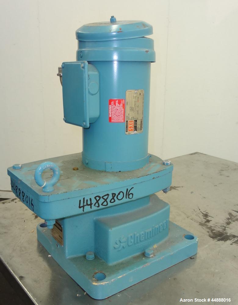 Used Chemineer CT Top Entering Agitator, Model 3CTNM-2