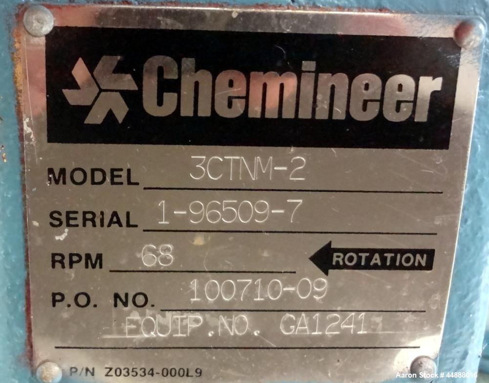 Used Chemineer CT Top Entering Agitator, Model 3CTNM-2