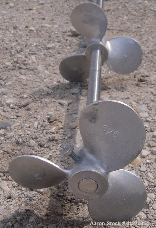 Used Gast Air Operated Clamp On Agitator, Model