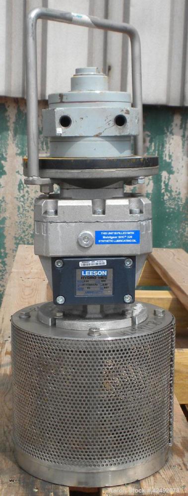 Used- Leeson Fixed Mount Air Operated Agitator
