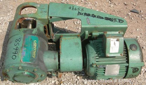 Used Lightnin Side Entering Agitator, Model 108-RSES-10. Ratio 6.23:1, output rpm 280. Driven by a 10 hp, 3/60/230/460 volt, 1735 rpm motor.