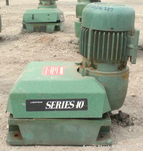 Used Lightnin Series 10 Top Entering Agitator, Model 14Q1