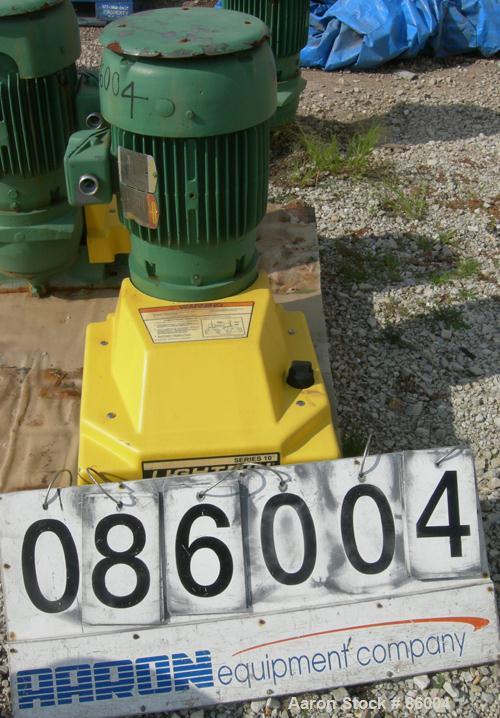 Used- Lightnin Series 10 Top Entering Agitator, M