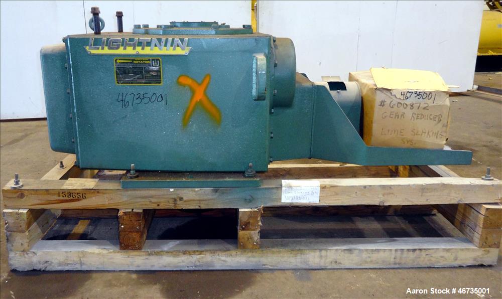 Used Lightnin Agitator Gear Drive, Model 77Q-30.