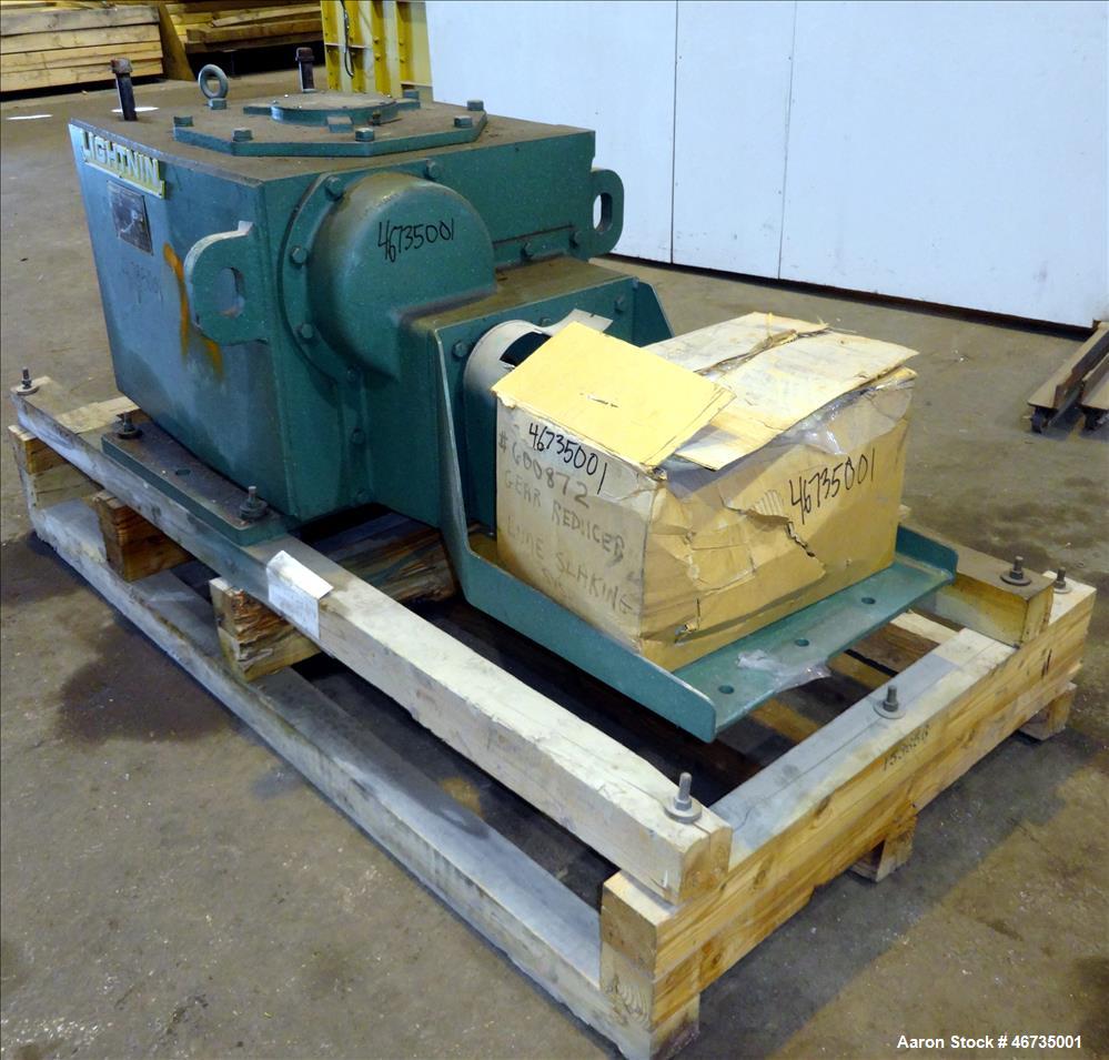 Used Lightnin Agitator Gear Drive, Model 77Q-30.