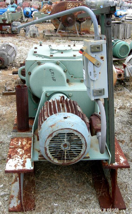 Used- Lightnin Top Entering Agitator, Model 78-Q-30, ratio 68.6:1, output rpm 26. Driven by a 30 hp, 3/60/230/460 volt, 1765...
