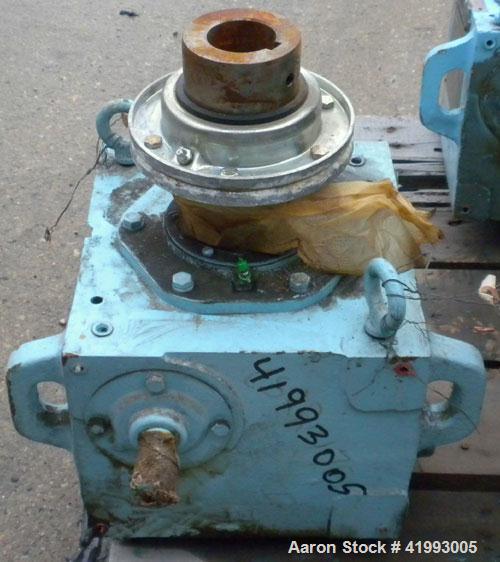 Used Lightnin Agitator Gear Drive Only, Model 81-Q-1.5. Ratio 25.8 to 1, output 68 rpm.