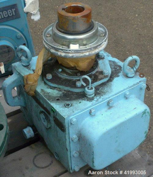 Used Lightnin Agitator Gear Drive Only, Model 81-Q-1.5. Ratio 25.8 to 1, output 68 rpm.