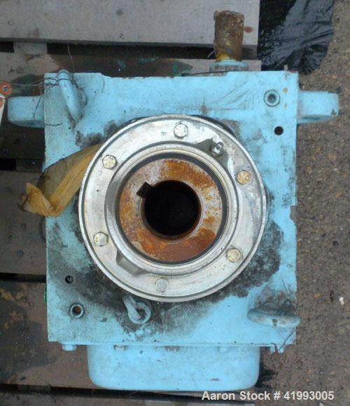 Used Lightnin Agitator Gear Drive Only, Model 81-Q-1.5. Ratio 25.8 to 1, output 68 rpm.