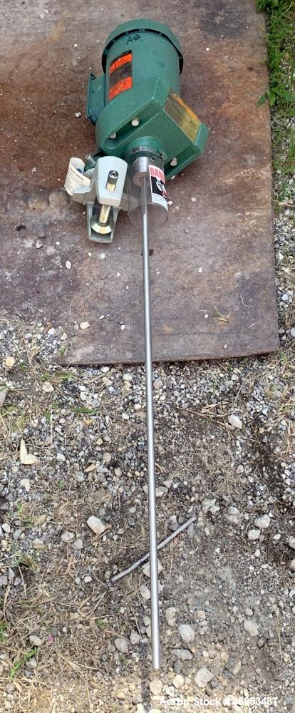 Unused- Lightnin Agitator, Model Xd-30. Approximate 1/2" diameter x 32" long stainless steel shaft, no blade. Driven by 0.30...