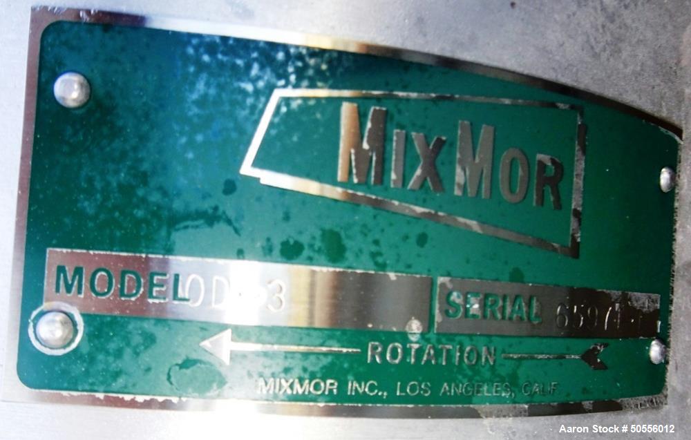 Used Mix-Mor Agitator, Model OD-3.
