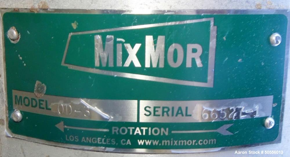 Used Mix-Mor Agitator, Model OD-3.