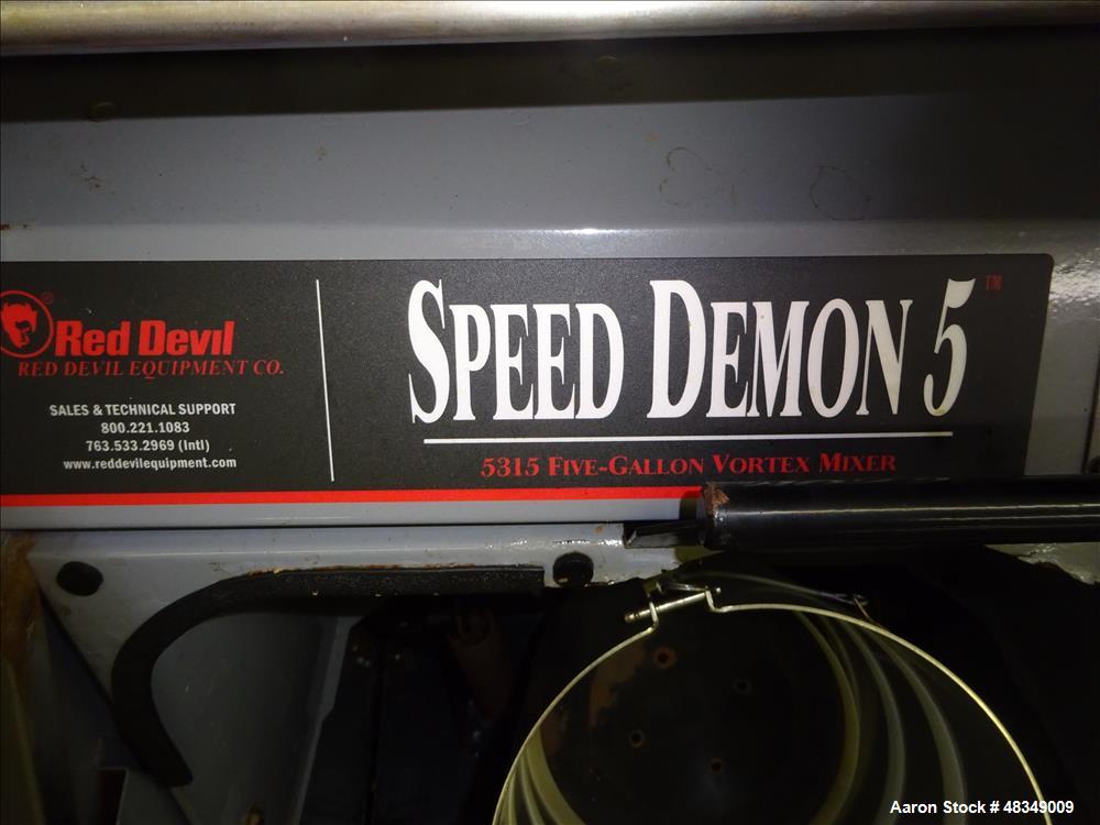 Used Red Devil Equipment Pail/Bucket Mixer/Shaker, Model Speed Demon 5