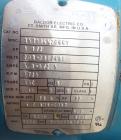Used Brawn Fixed Mount, Open Tank Design Agitator, Model BGMF 150