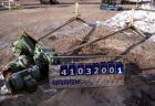 Used Lightnin Top Entering Agitator, Model 15-S-3. Ratio 14 to 1, 84 output rpm. 2