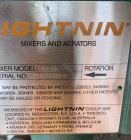 Lightnin Model XD-30 Agitator with Stainless Steel Shaft