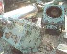 USED: Lightnin top entering, open tank agitator drive. Model 76 Q-50 (11.4-1 ratio) output 156 rpm. Lipseal. No gland. Requires 50 hp motor. 2nd unit missing nameplate & top cap.