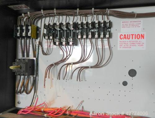 Used Liebert Deluxe System 3, 10 Ton Temperature Control System Consisting Of: (1) Liebert Model VH125AUCAEI indoor unit with evaporator coil and compressor unloaders. (1) Liebert rooftop air cooled ...