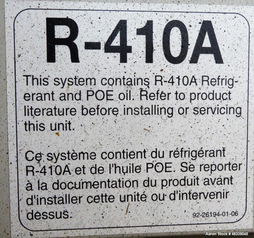 Used- McQuay Air Conditioning Air Cooled Rooftop Condensing System.