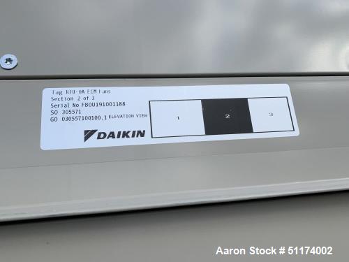 Unused- Set of (2) Daikin Air Handling Units