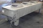 Used Liebert Air Cooled 3 Fan Rooftop Condenser Unit, Model CDF308LY. 1 Fan driven by a 3/4 HP, 1/60/208/230 Volt motor. 2 fans driven by a 3/4 HP, 3/60/208/230 Volt motors. Requires indoor unit with...