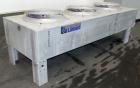 Used Liebert Air Cooled 3 Fan Rooftop Condenser Unit, Model CDF308LY. 1 Fan driven by a 3/4 HP, 1/60/208/230 Volt motor. 2 fans driven by a 3/4 HP, 3/60/208/230 Volt motors. Requires indoor unit with...