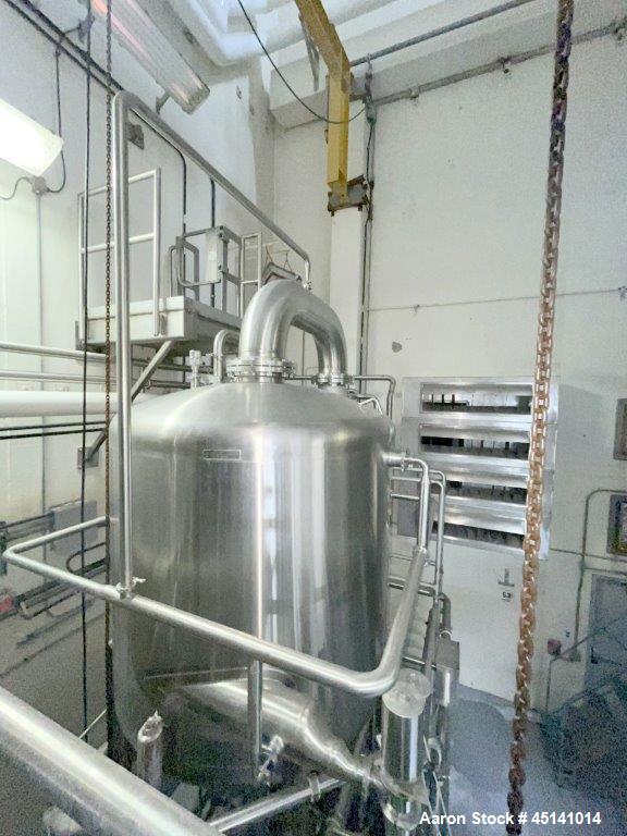 Pre-Owned Vacuum Thermal Instant Sterilizer (VTIS) – 65 GPM, Steam Injector System