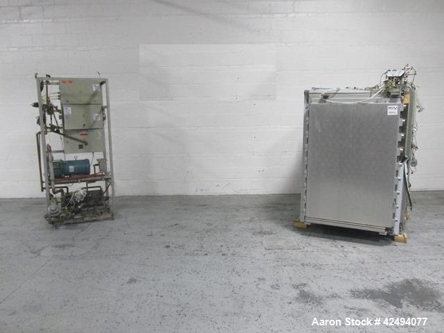 Used- Getinge Sterilizer Autoclave, Model 91415. Stainless steel product contact surfaces, dual sided pass thru design with ...