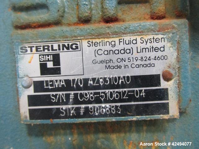 Used Getinge Sterilizer Autoclave, Model 91415. Stainless steel product contact surfaces, dual sided pass thru design with pneumatic door closure, 2010 liter chamber volume, approximately 870 mm wide...