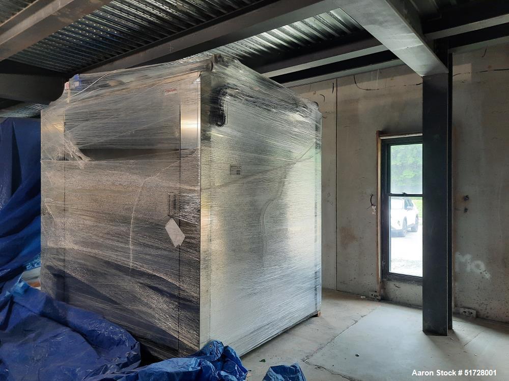Unused - Fedegari Dry-Heat Sterilizer, Model XFOD9/Q610, 304 Stainless Steel. Approximate usable chamber size 70.86" (1800 mm) W x 72.83" (1850 mm) T x 70.86" (1800 mm) L. (2) Doors. Heat radiation t...