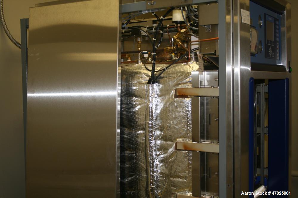 Used Getinge Autoclave; Model 533LS. Chamber height: 21.0 in. (533mm), chamber width: 21.0 in. (533mm), chamber depth: 38.0 in. (965mm), chamber footprint: 9.7 cu. ft. (275L). Cycles types available:...