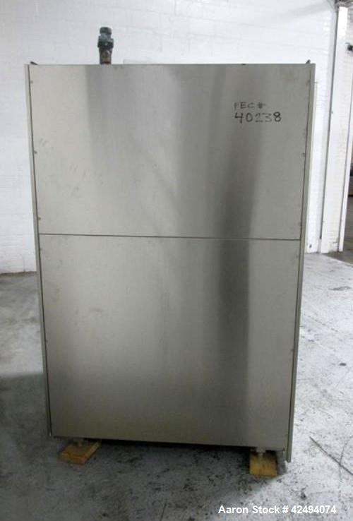 Used Getinge Autoclave, Model GE 6610 AC-1. Stainless steel construction. Internal rated 45psi and Full Vacuum at 300 degrees F. Jacket rated for 45 psi and Full Vacuum at 300 degrees F. With control...