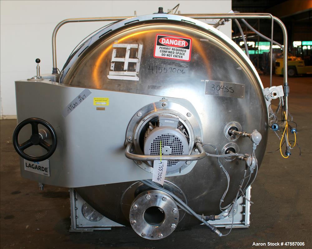 Used J. Lagarde Steam and Air Rotary Retort Processing Sterilizer
