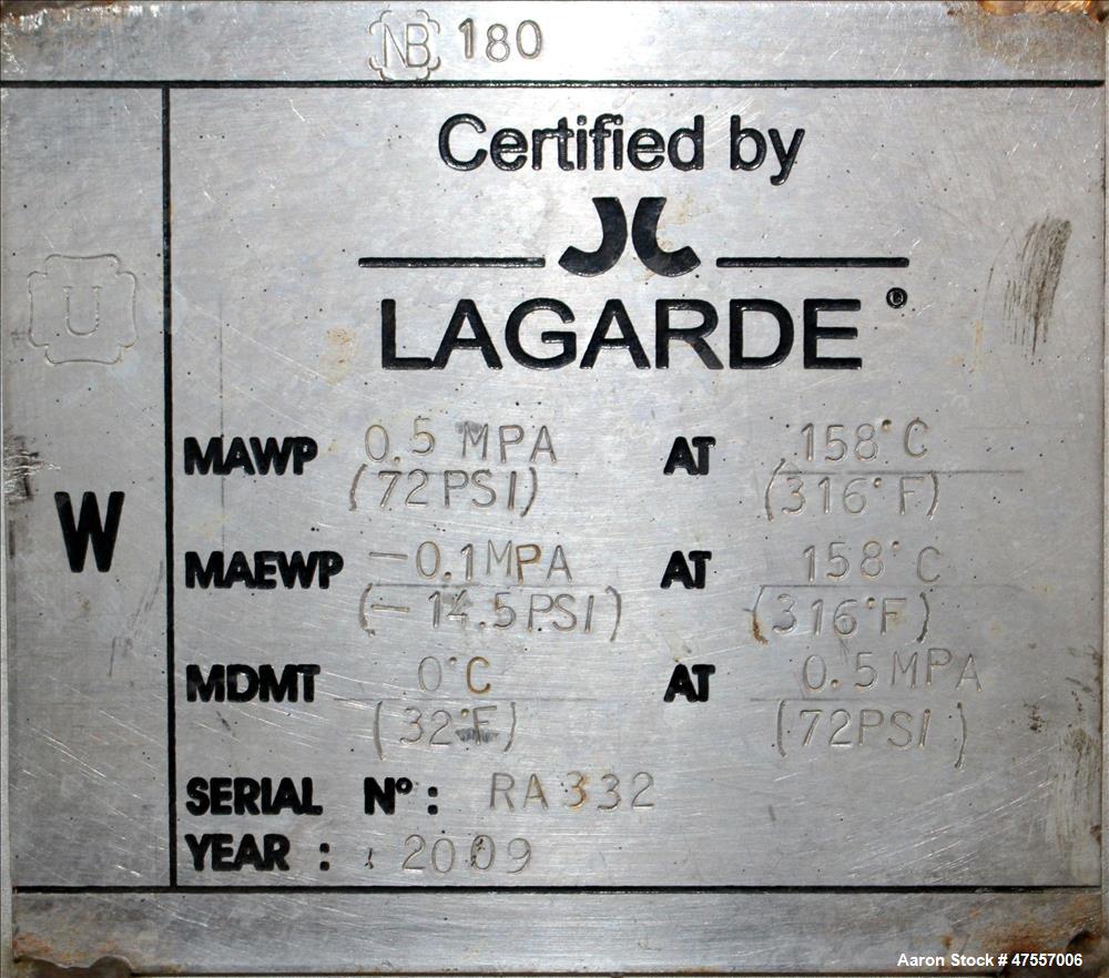 Used J. Lagarde Steam and Air Rotary Retort Processing Sterilizer