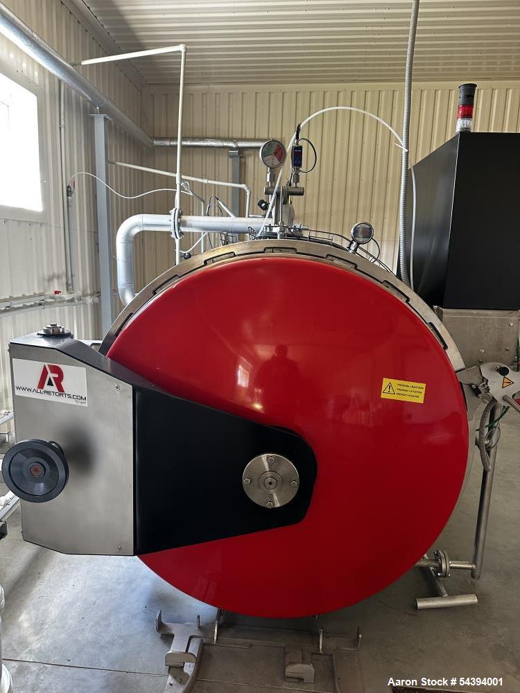 Used Lagarde 2B E Static Retort Autoclave – 5,490 Liter Stainless Steel Sterilization Vessel (2021)