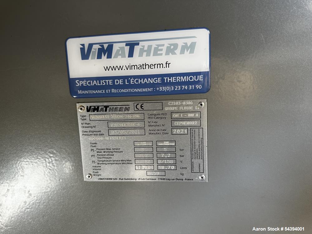 Used Lagarde 2B E Static Retort Autoclave – 5,490 Liter Stainless Steel Sterilization Vessel (2021)