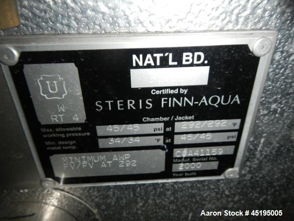 Used- Stainless Steel Steris Finn Aqua Sterilizer