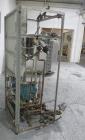 Used Getinge Sterilizer Autoclave, Model 91415. Stainless steel product contact surfaces, dual sided pass thru design with pneumatic door closure, 2010 liter chamber volume, approximately 870 mm wide...