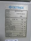 Used- Getinge Sterilizer Autoclave, Model 91415. Stainless steel product contact surfaces, dual sided pass thru design with ...