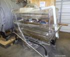 Used Steris (Amsco) Single Door Pharmaceutical Autoclave, Model SV-160H, prevac steam sterilizer. Camber rated Full Vacuum at 300 degrees F, jacket rated 45 psi at 300 degrees F. Includes portable ca...