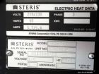 Used Steris (Amsco) Single Door Pharmaceutical Autoclave, Model SV-160H, prevac steam sterilizer. Camber rated Full Vacuum at 300 degrees F, jacket rated 45 psi at 300 degrees F. Includes portable ca...