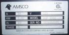 Used Amsco Vaporized Hydrogen Peroxide Sterilizer, Model VHP 1000. 1/60/120 volt, 1.92 kw, 16 amp. Portable design, serial  #0215292070.