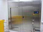 Used Steris Finn Aqua Pass Thru Steam Sterilizer, Model 61515-D-B-GMP-ABS5. 316L Stainless steel chamber and jacket, 1.56 cubic meter chamber volume, 610 mm wide x 1550 mm high x 1528 mm long chamber...