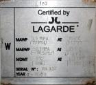 Used J. Lagarde Steam and Air Rotary Retort Processing Sterilizer