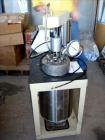 Used Parr Autoclave, 2 Gallon, Model 4552M, Stainless Steel. Rated 1900 psig at 350 degrees F. With drive unit, electrically heated, on cart with controls, 230 volts. Serial #906.